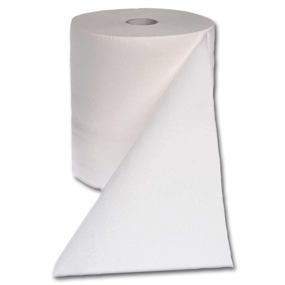 Papierhandtuchrolle - 20 cm x 120 m - 1-lagig - weiß