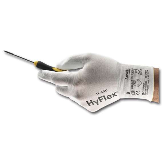 Ansell 11800110 HyFlex® Nylon Arbeitshandschuh Größe (Handschuhe): 11 EN 388:2016+A1:2018, EN 407:20