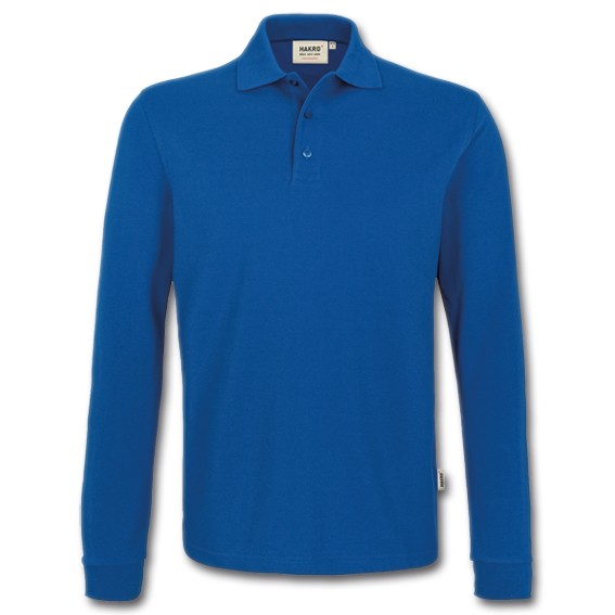 HAKRO 815 PERFORMANCE royal - Langarmpoloshirt