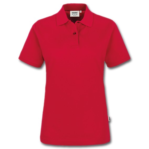 HAKRO 224 TOP WOMEN rot - Polo-Shirt