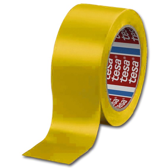 tesa 60760 gelb - PVC-Bodenmarkierungsband