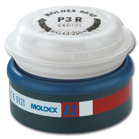 MOLDEX 9230 A2P3 R - Gas- + Partikelfilter vormontiert