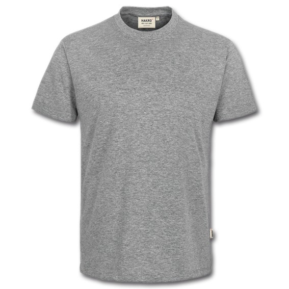 HAKRO 292 CLASSIC grau-meliert- T-Shirt