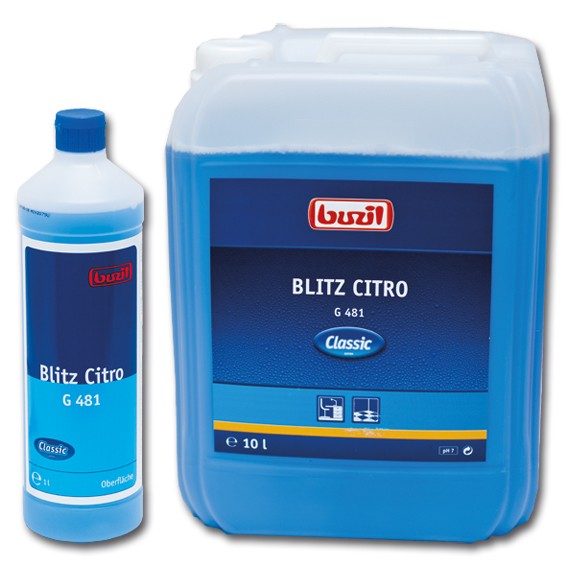 BUZIL BLITZ-CITRO G 481 - Oberfläche / Unterhaltsreiniger