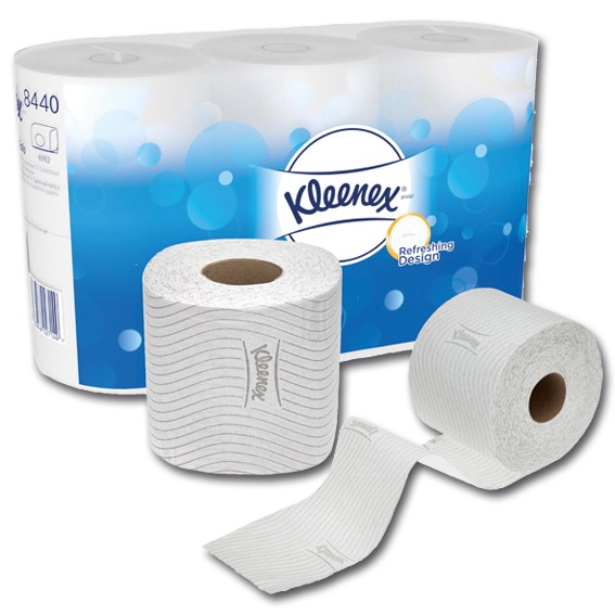 KLEENEX 8440 - 3-lagig - Toilettenpapier, weiß