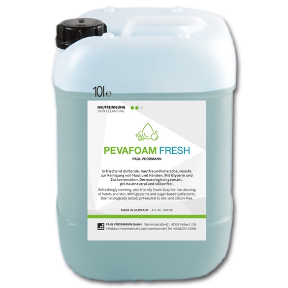 PEVAFOAM FRESH - Hautreiniger 10 l, Kanister