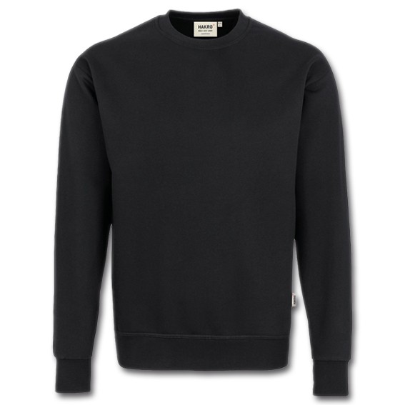 HAKRO 471 PREMIUM schwarz - Sweatshirt
