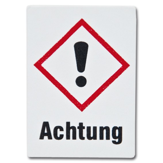 "Akute Toxizität-Achtung" - GHS-Haftetiketten