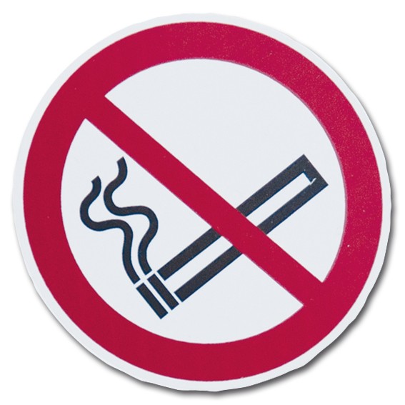 Rauchen verboten - SK-Folie - Verbotszeichen
