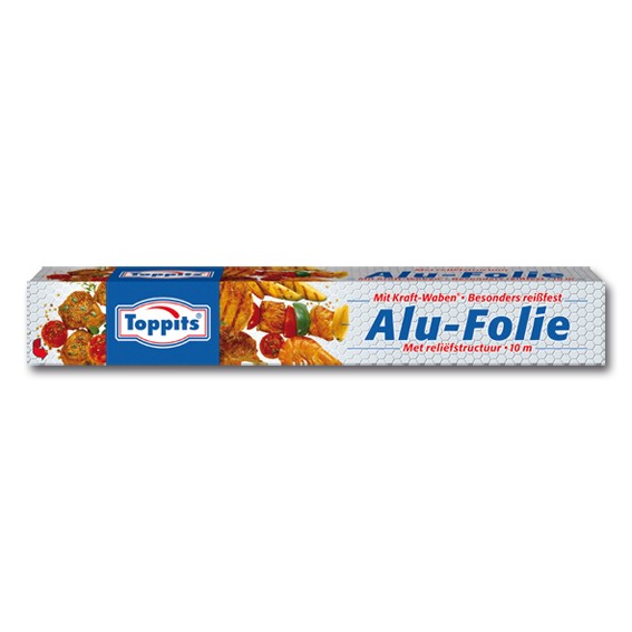 Alufolie im Spenderkarton