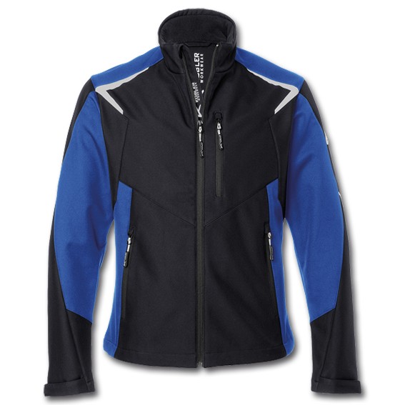 KÜBLER BODYFORCE Ultrashell 1625 schwarz/kbl.blau - Jacke