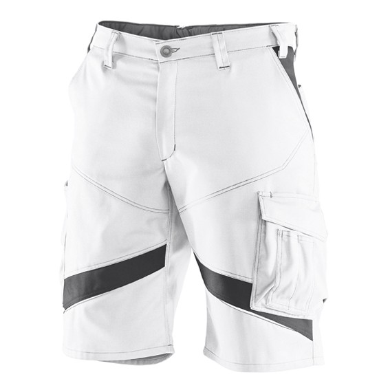 KÜBLER ACTIVIQ 2450 weiß/anthrazit - Shorts