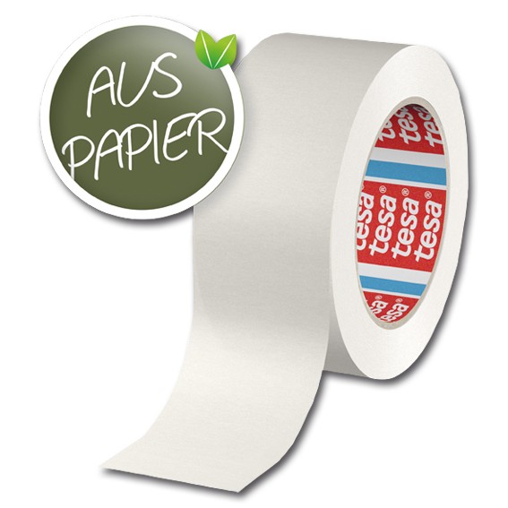 tesa 4713 weiß 50 m - Papier-Packband