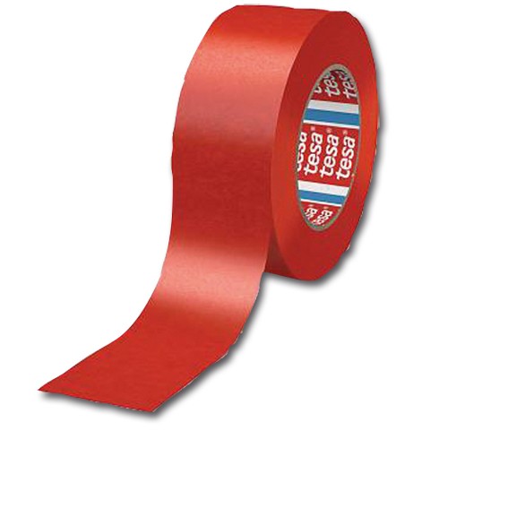 tesa-Krepp 4328 rot - Krepp-Klebeband