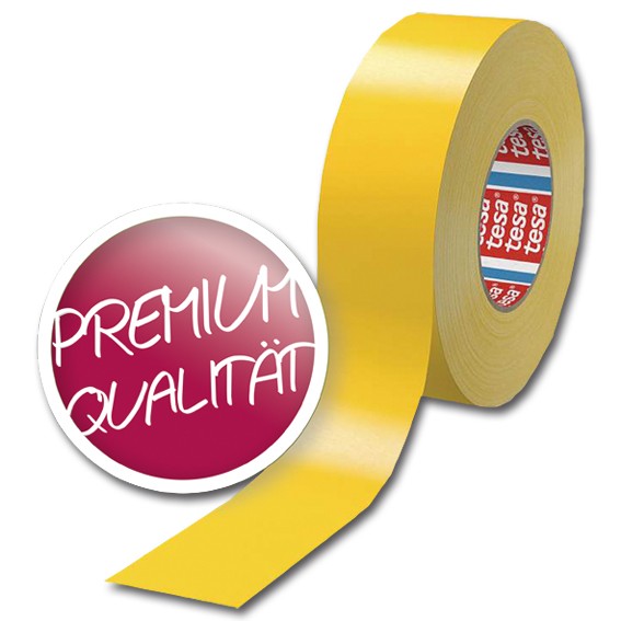 tesa 4651 gelb Premium- Gewebeband