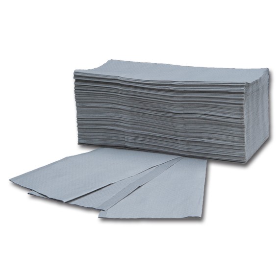 Papierhandtücher - 25 x 50 cm -1-lagig - natur