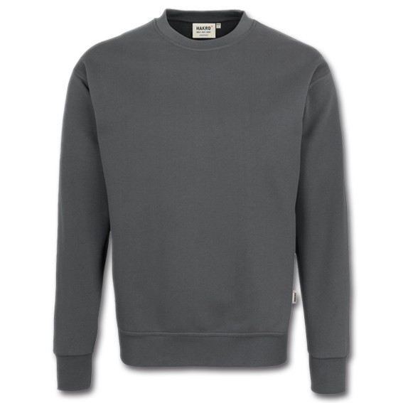 HAKRO 471 PREMIUM graphit - Sweatshirt