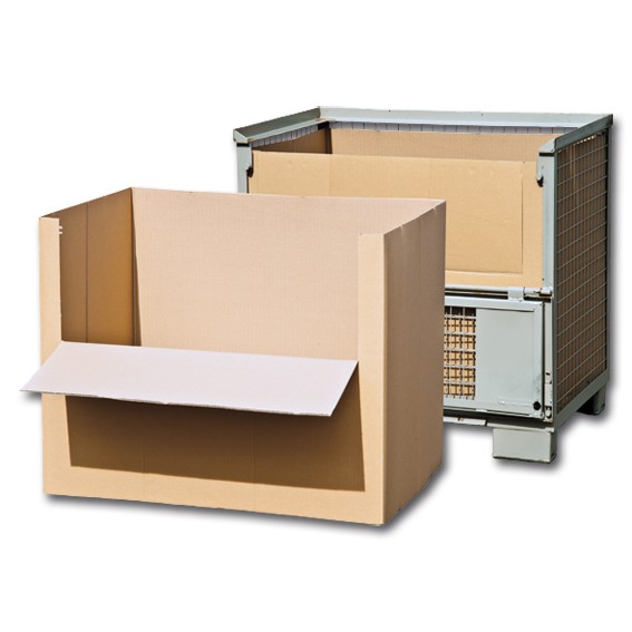 Wellpapp-Gitterboxauskleidung