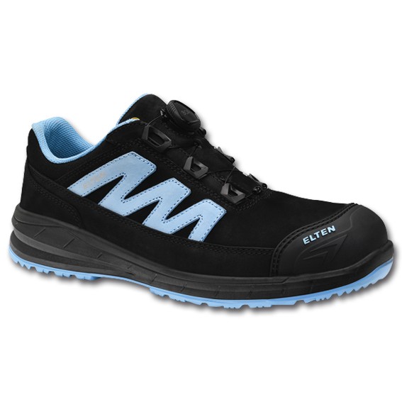 ELTEN MARTEN XXSports Pro BOA black-blue Low ESD S3 - Sicherheitsschuhe