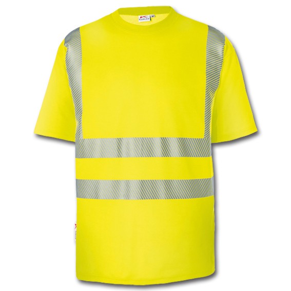 KÜBLER REFLECTIQ PSA 2 5043 warngelb - T-Shirt