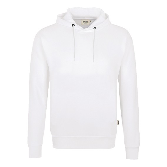 HAKRO 560 BIO-BAUMWOLLE GOTS weiß-Kapuzen - Sweatshirt