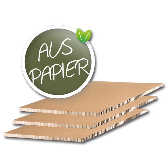 Papierwabenplatten aus Honeycomb-Boards