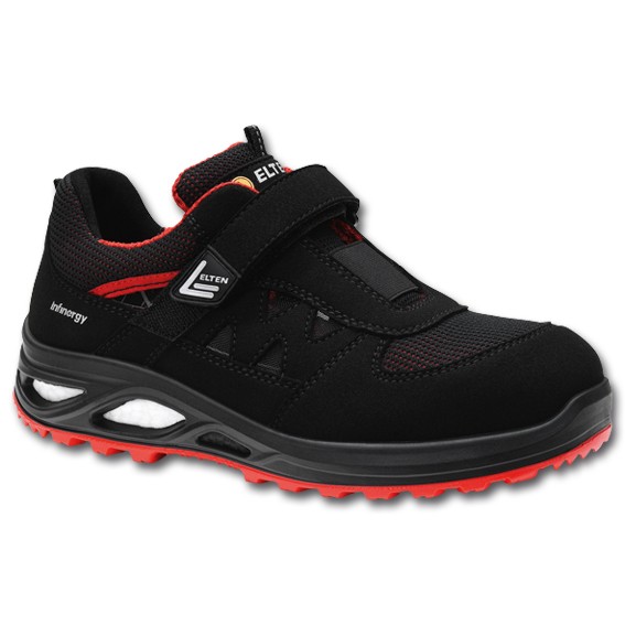 ELTEN HANNAH XXTL BOA black-rot Low ESD S3 - Sichterheitsschuhe