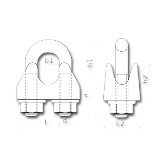 DrahtseilKlemme DIN EN 134115 STRENGE SHOP