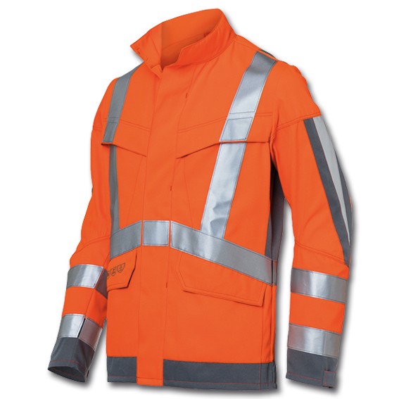 KÜBLER PROTECTIQ HIGH VIS arc1 PSA 3 1393 warnorange/anthrazit - Jacke