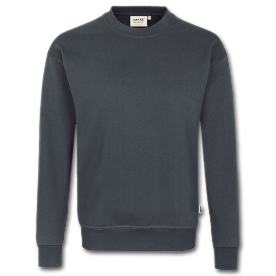 HAKRO 475 MIKRALINAR anthrazit - Sweatshirt