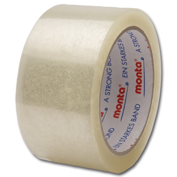 Monta 610 transparent - 66 m Acrylat - PP-Packband