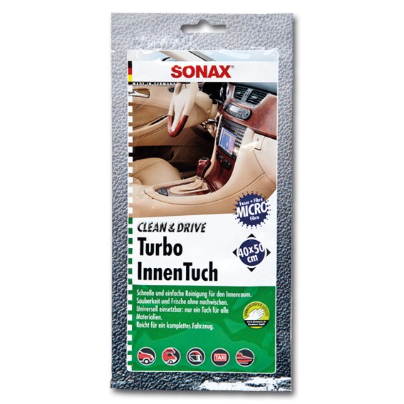SONAX - Clean + Drive Turboinnentuch 40x50