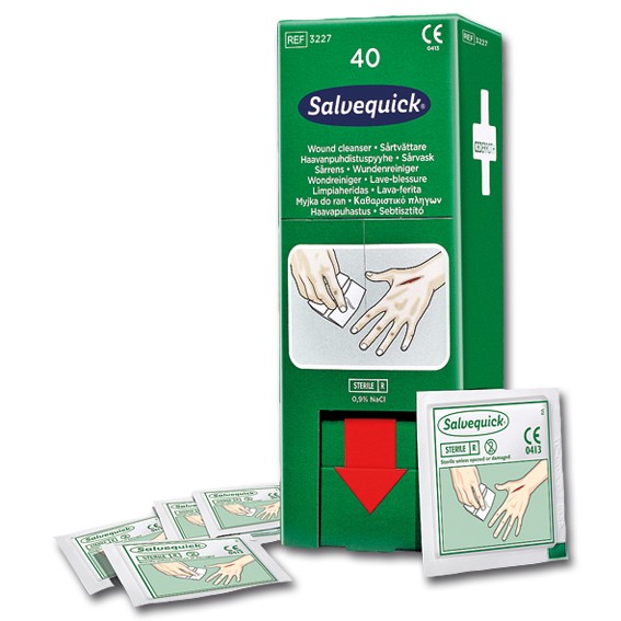 SAVETT Wundreinigungstücher 40 Tücher