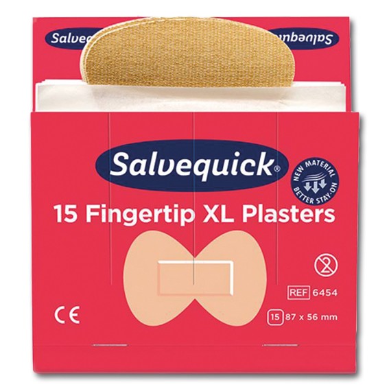 SALVEQUICK Fingerkuppenpflaster XL elastisch