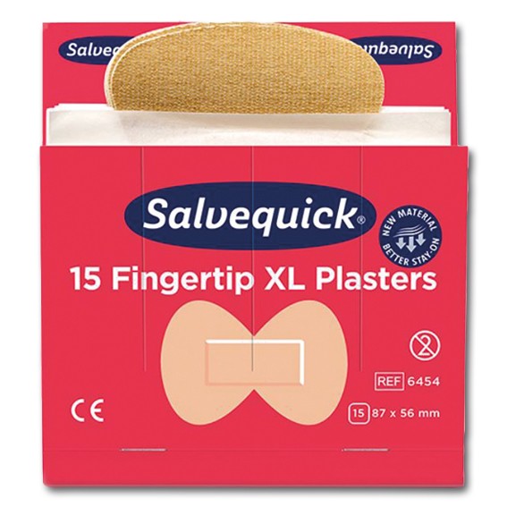 SALVEQUICK Fingerkuppenpflaster XL elastisch