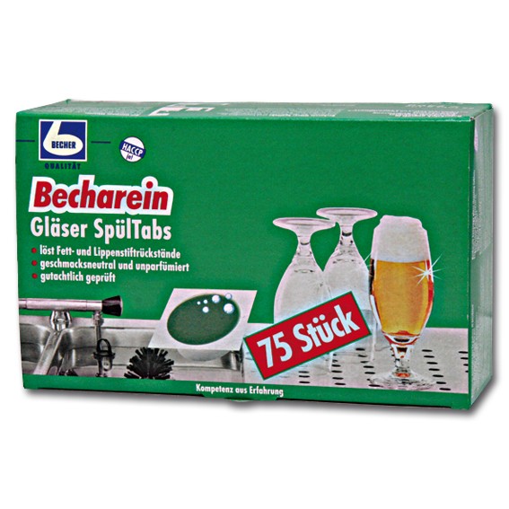 BECHAREIN - Gläser Spül Tabs
