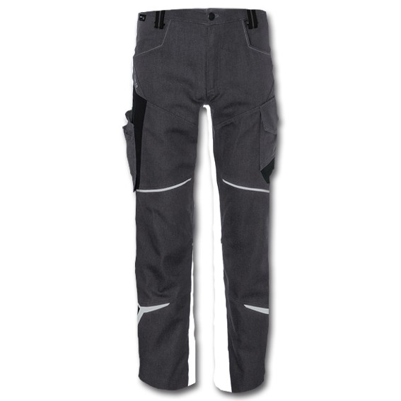 KÜBLER BODYFORCE 2225 anthrazit/schwarz - Bundhose