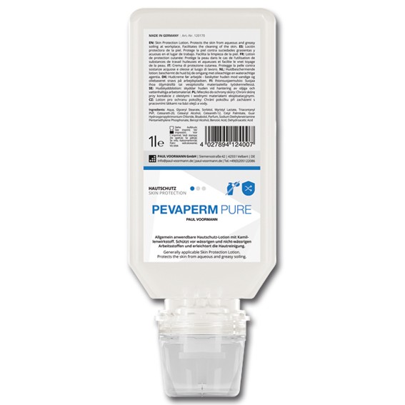 PEVAPERM Pure - Hautschutz 1 l, Softflasche