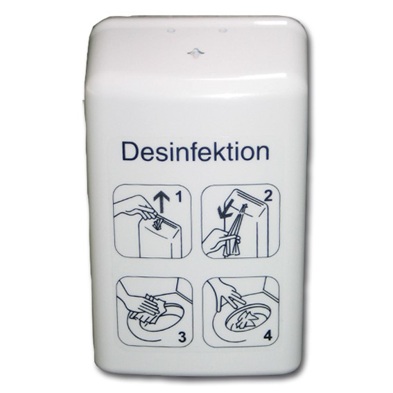 Desinfektionsspender für WC-Sitz