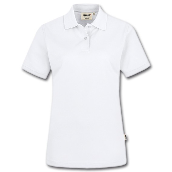 HAKRO 224 TOP WOMEN weiß - Polo-Shirt