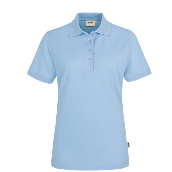 HAKRO 216 TOP WOMEN MIKRALINAR ice-blue - Polo-Shirt