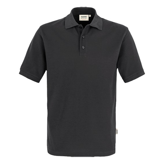 HAKRO 816 MIKRALINAR karbongrau - Polo-Shirt