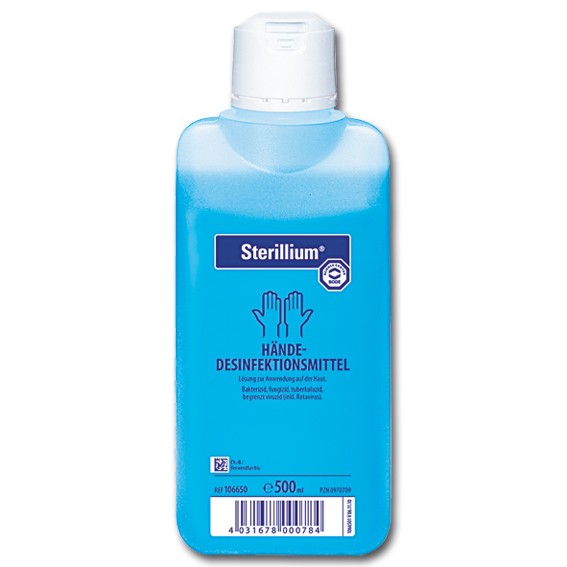 STERILLIUM - Händedesinfektionsmittel 0,5 l, Flasche