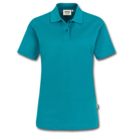 HAKRO 224 TOP WOMEN smaragd - Polo-Shirt
