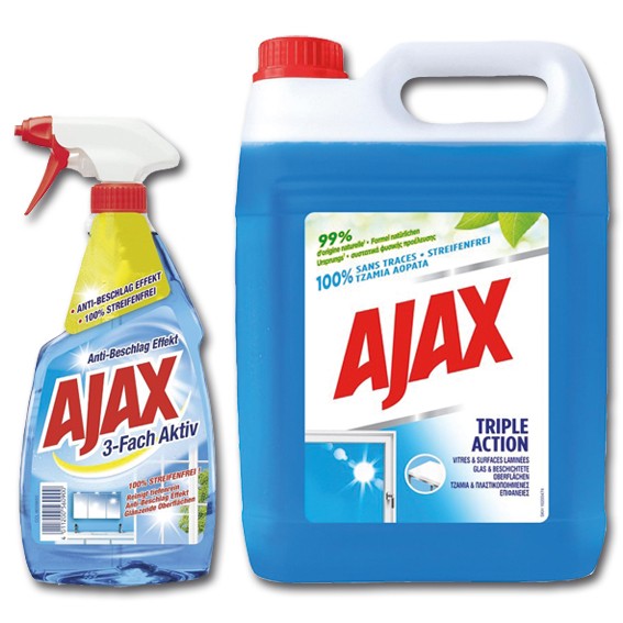 AJAX Glasreiniger -3-Fach-Aktiv