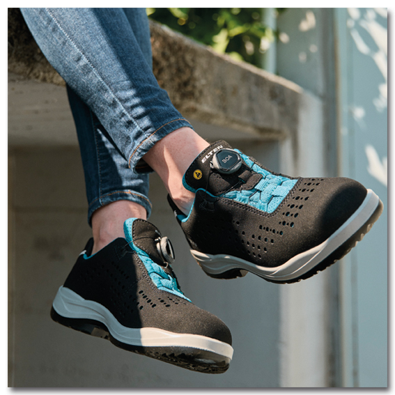 ELTEN IMPULSE LADY Boa AQUA LOW ESD S1P | STRENGE SHOP