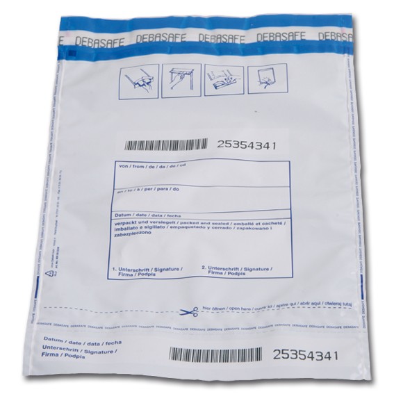 PE-Sicherheitstasche für Geld-/Werttransporte