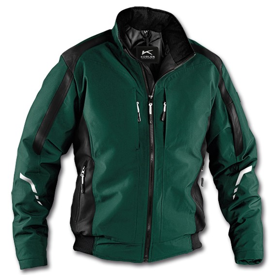 KÜBLER WEATHER 1367 moosgrün/schwarz - Wetterblouson