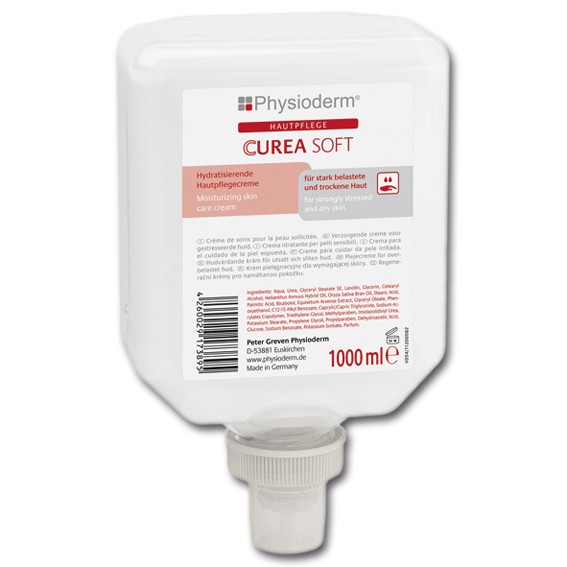 Physioderm CUREA Soft - Hautpflege 1 l, Spenderflasche