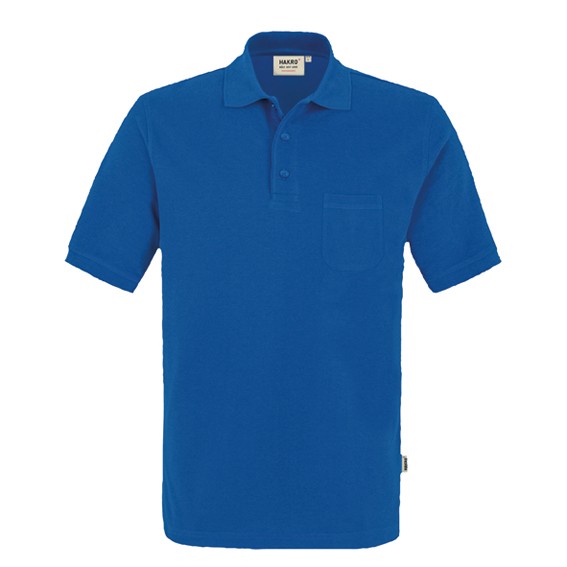 HAKRO 812 POCKET MIKRALINAR royal - Polo-Shirt